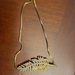 GOLD colored Adjustable shaped Bracelet with Rhinestones NWT